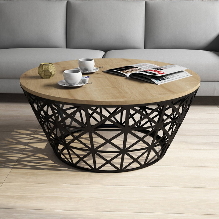 Hanah Home Stil Metal Ferforje - Oak Hanah Home Stil Metal Ferforje - Oak